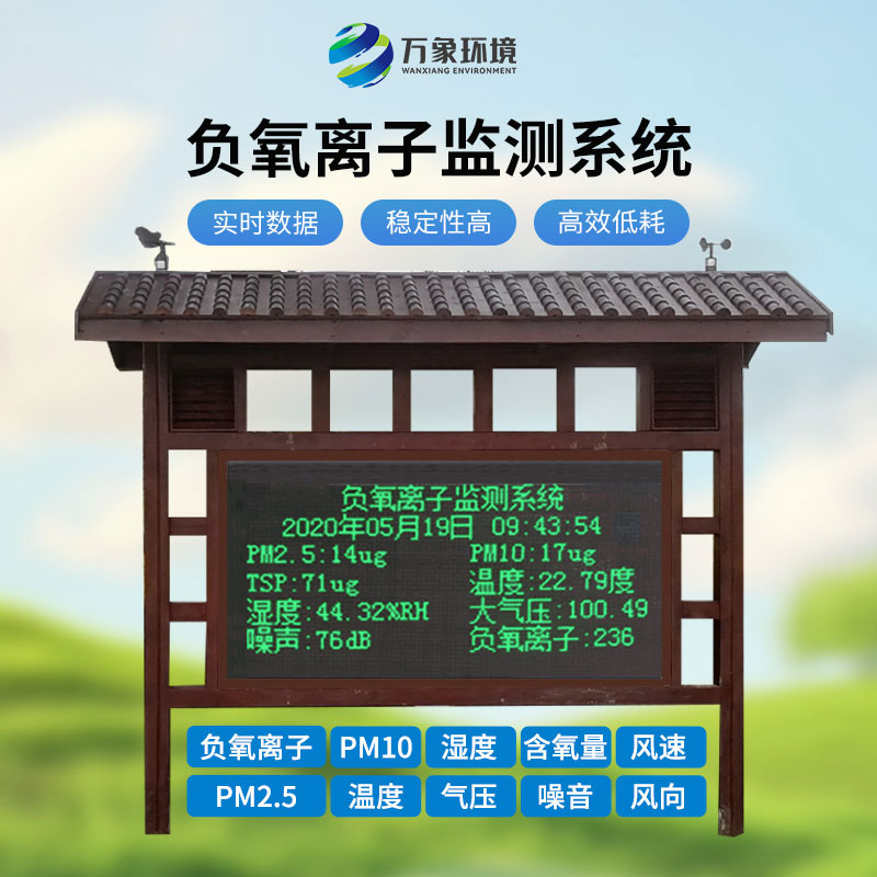 呼吸之間，盡享自然——景區(qū)負(fù)氧離子監(jiān)測(cè)系統(tǒng)解析